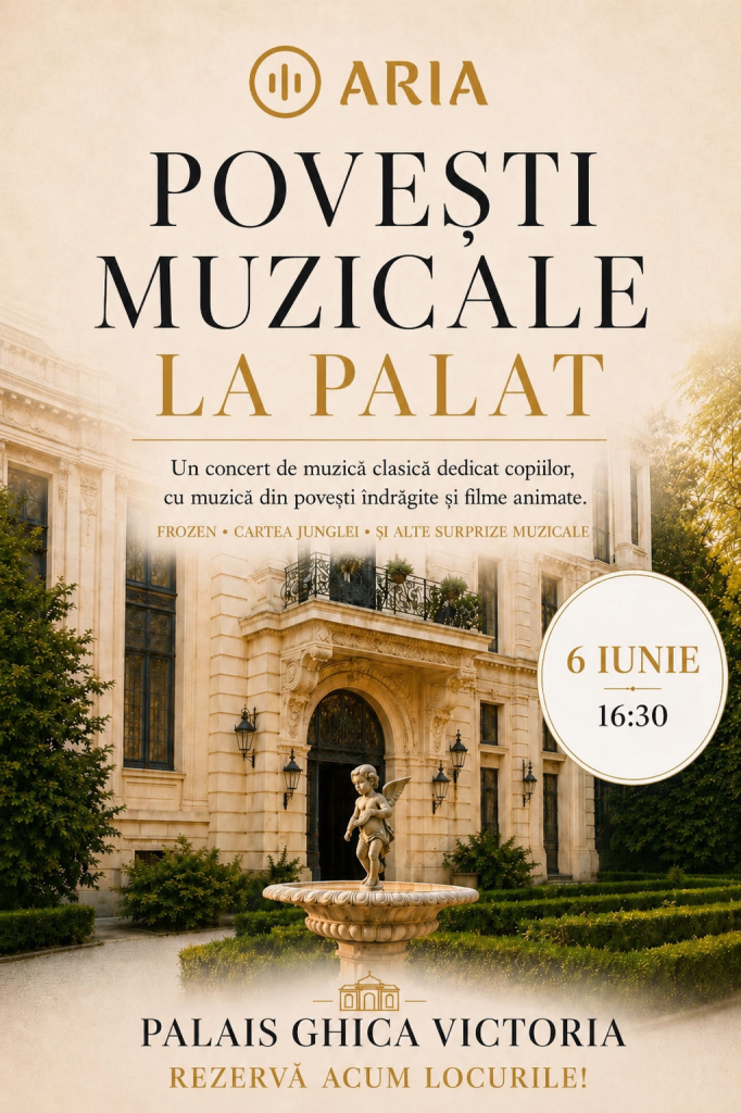 Povesti Muzicale Pentru Copii la Palais Ghica Victoria